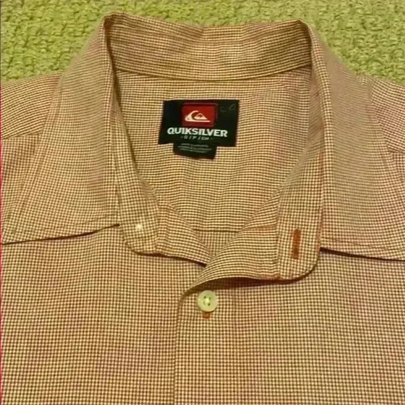 Quiksilver gingham button you shirt - Picture 3 of 6